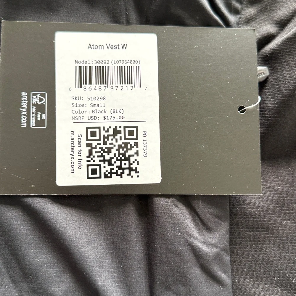 Arc'teryx Women's Black Vest - Picture 2 of 7